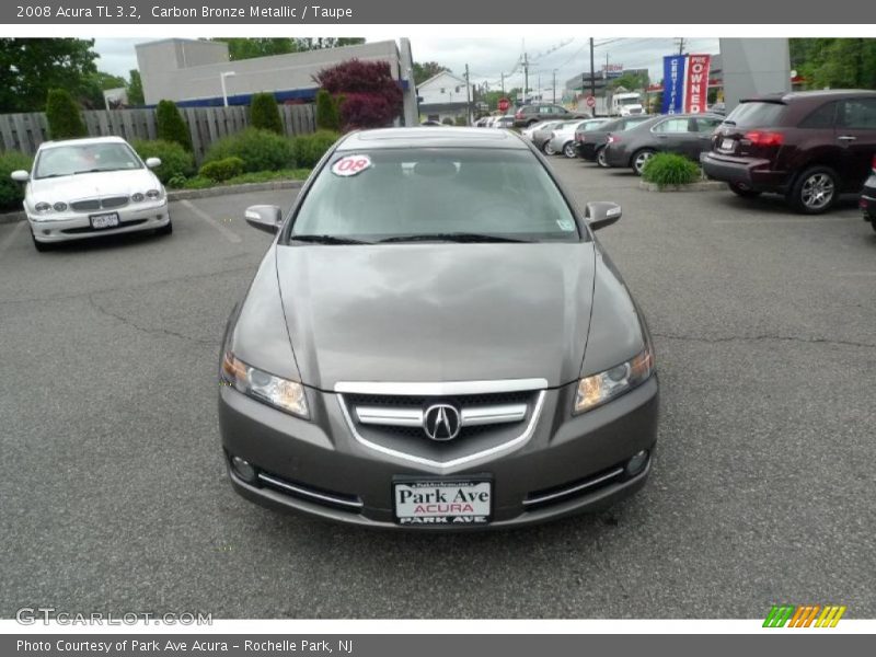 Carbon Bronze Metallic / Taupe 2008 Acura TL 3.2