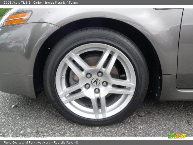 Carbon Bronze Metallic / Taupe 2008 Acura TL 3.2