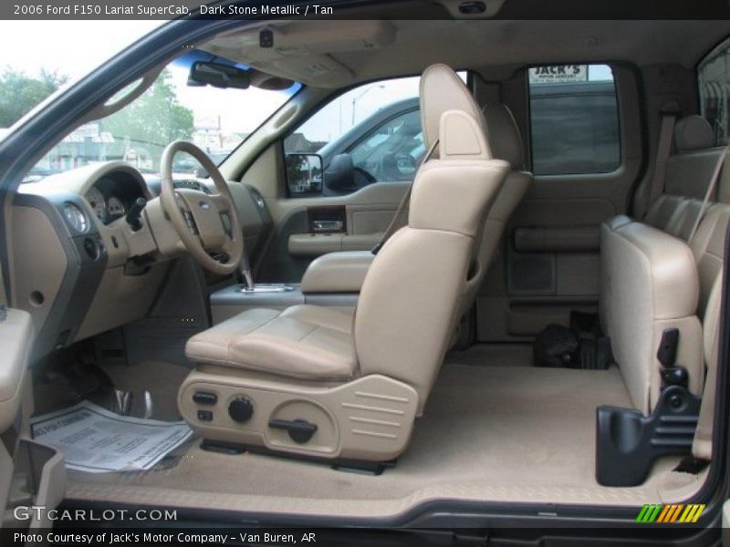  2006 F150 Lariat SuperCab Tan Interior