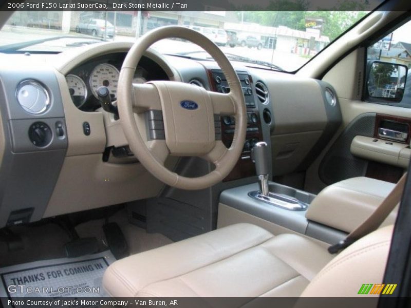  2006 F150 Lariat SuperCab Tan Interior