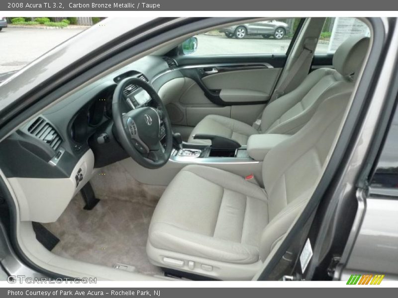 Carbon Bronze Metallic / Taupe 2008 Acura TL 3.2