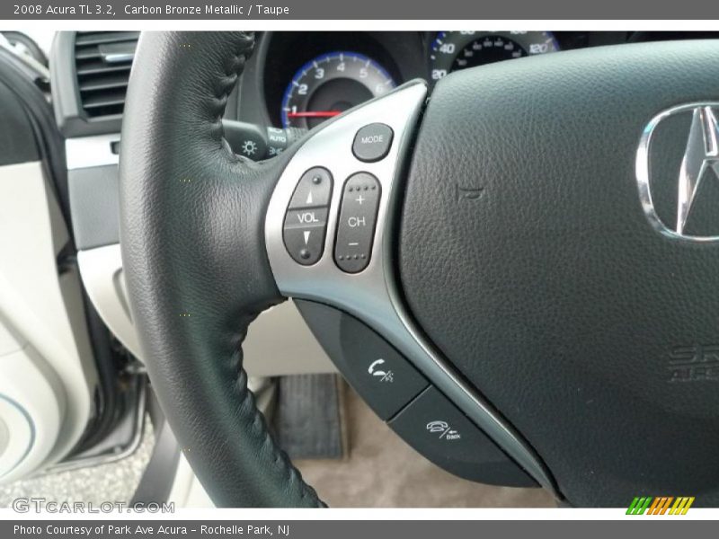 Carbon Bronze Metallic / Taupe 2008 Acura TL 3.2