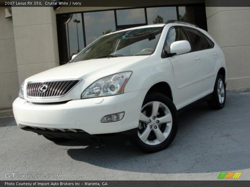 Crystal White / Ivory 2007 Lexus RX 350