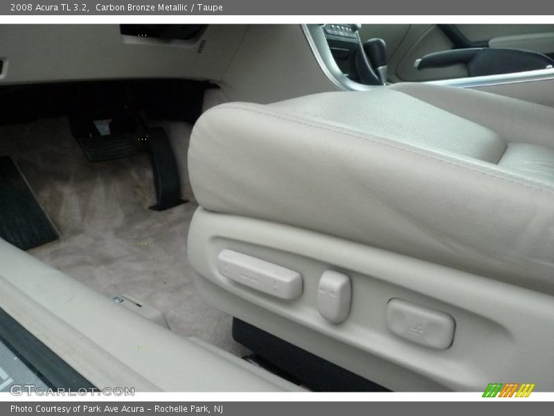 Carbon Bronze Metallic / Taupe 2008 Acura TL 3.2