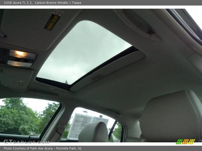 Carbon Bronze Metallic / Taupe 2008 Acura TL 3.2