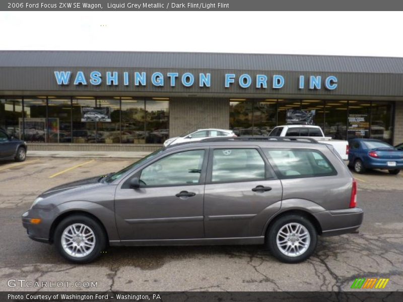 Liquid Grey Metallic / Dark Flint/Light Flint 2006 Ford Focus ZXW SE Wagon