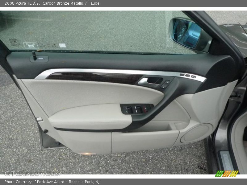 Carbon Bronze Metallic / Taupe 2008 Acura TL 3.2