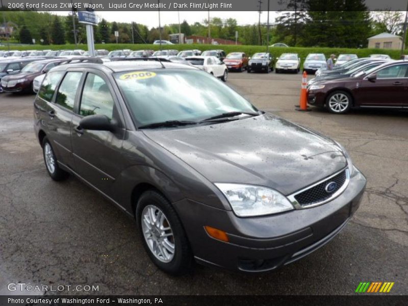 Liquid Grey Metallic / Dark Flint/Light Flint 2006 Ford Focus ZXW SE Wagon