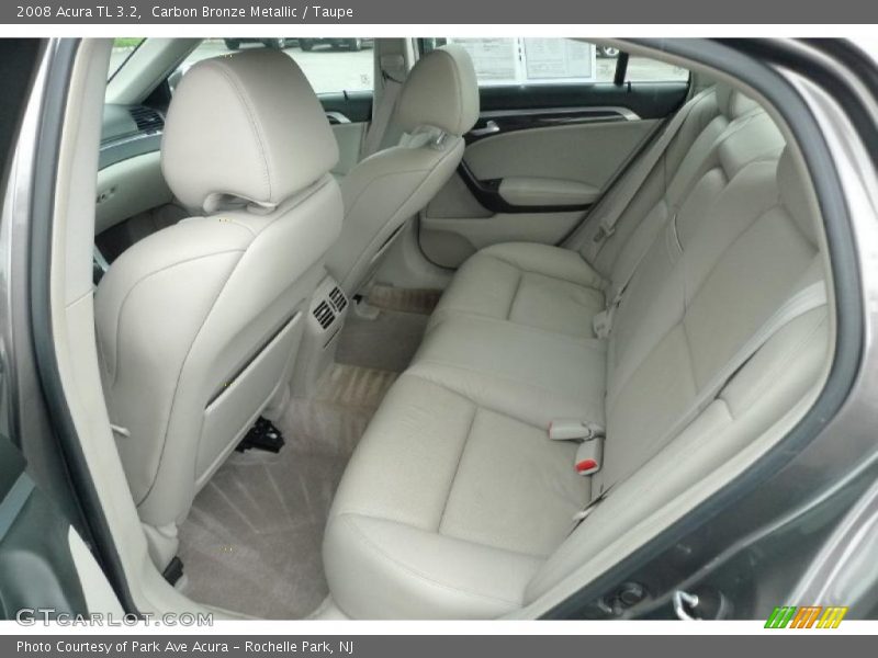 Carbon Bronze Metallic / Taupe 2008 Acura TL 3.2