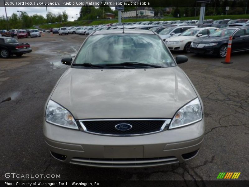 Pueblo Gold Metallic / Dark Pebble/Light Pebble 2006 Ford Focus ZX4 S Sedan