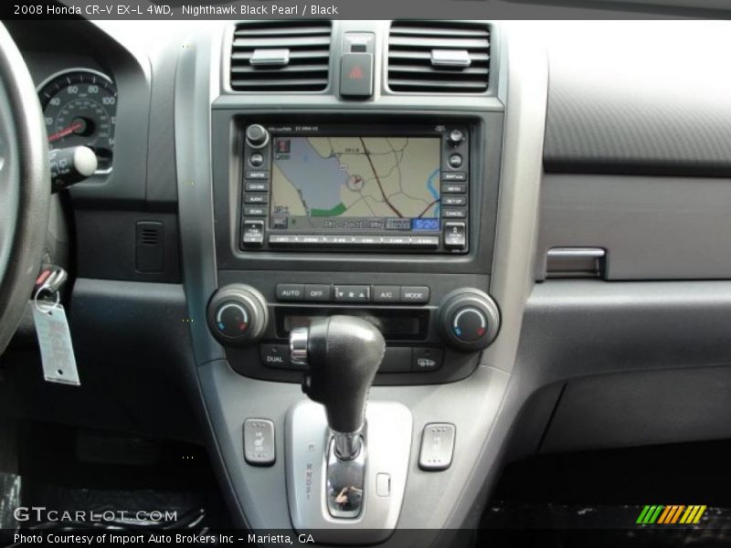 Nighthawk Black Pearl / Black 2008 Honda CR-V EX-L 4WD