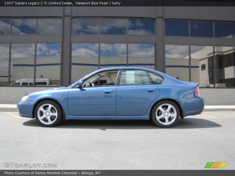 2007 Legacy 2.5i Limited Sedan Newport Blue Pearl