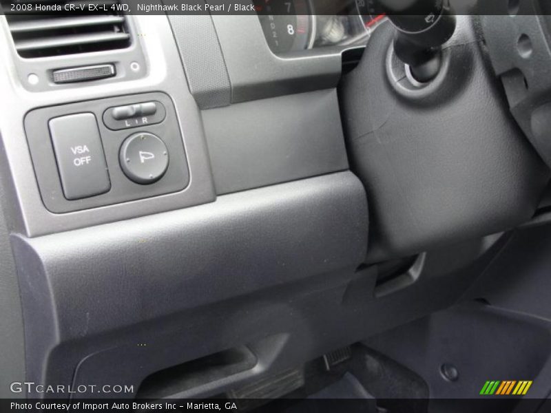 Nighthawk Black Pearl / Black 2008 Honda CR-V EX-L 4WD