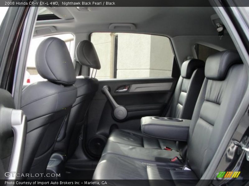 Nighthawk Black Pearl / Black 2008 Honda CR-V EX-L 4WD