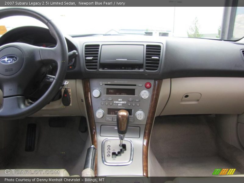 Newport Blue Pearl / Ivory 2007 Subaru Legacy 2.5i Limited Sedan
