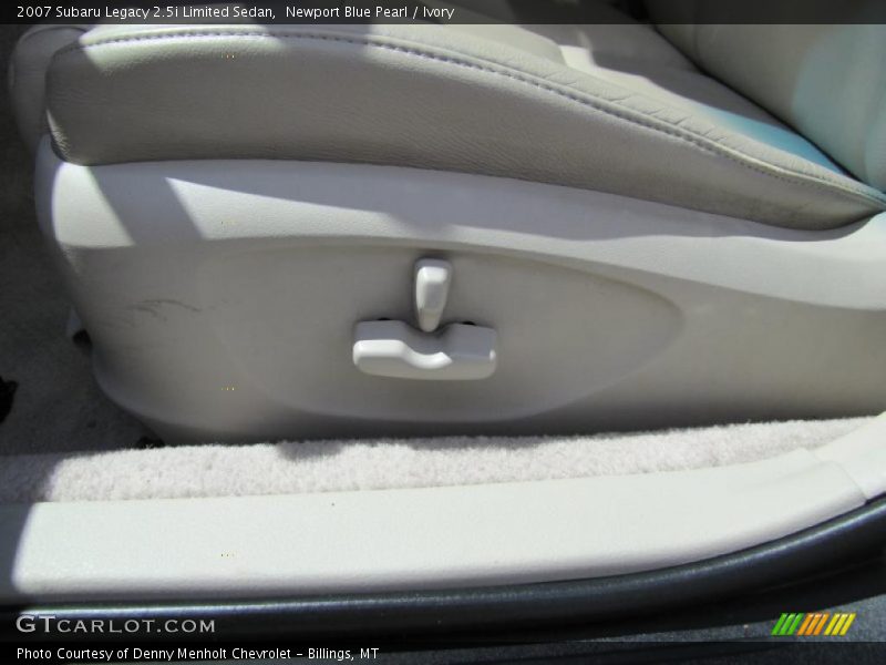 Newport Blue Pearl / Ivory 2007 Subaru Legacy 2.5i Limited Sedan