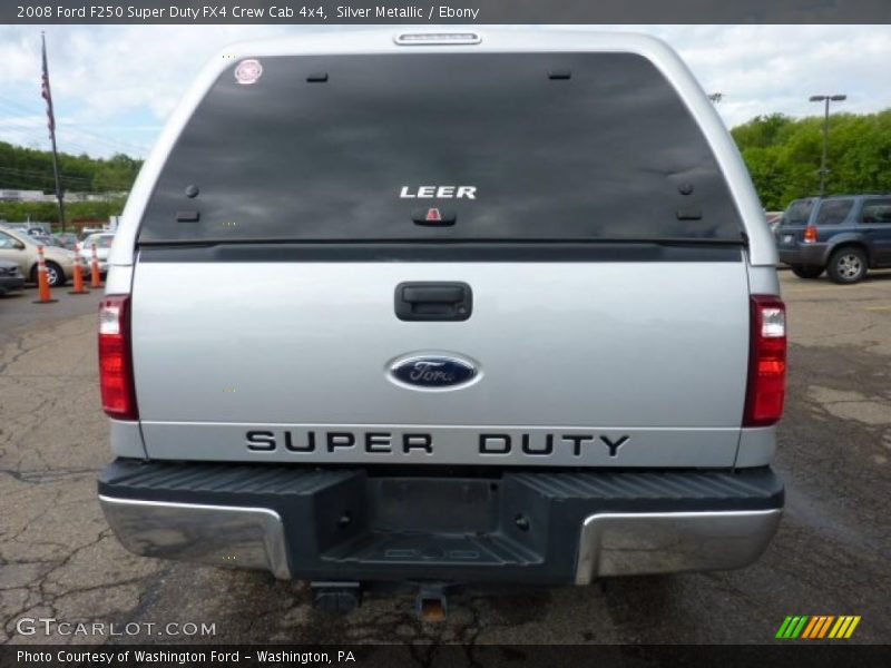 Silver Metallic / Ebony 2008 Ford F250 Super Duty FX4 Crew Cab 4x4