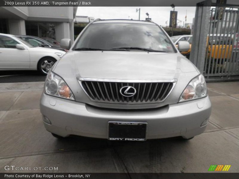Tungsten Pearl / Black 2009 Lexus RX 350 AWD