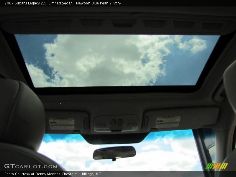 Newport Blue Pearl / Ivory 2007 Subaru Legacy 2.5i Limited Sedan