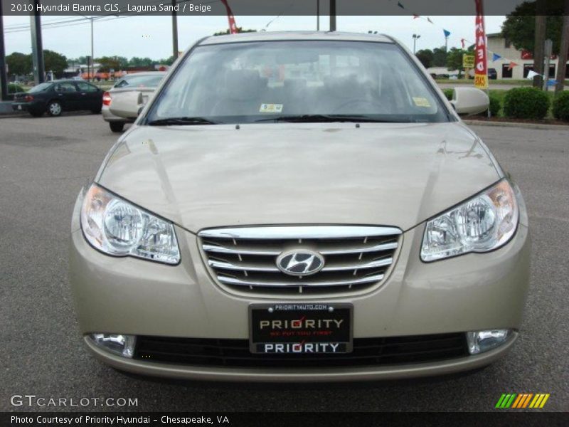 Laguna Sand / Beige 2010 Hyundai Elantra GLS