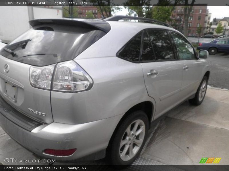 Tungsten Pearl / Black 2009 Lexus RX 350 AWD