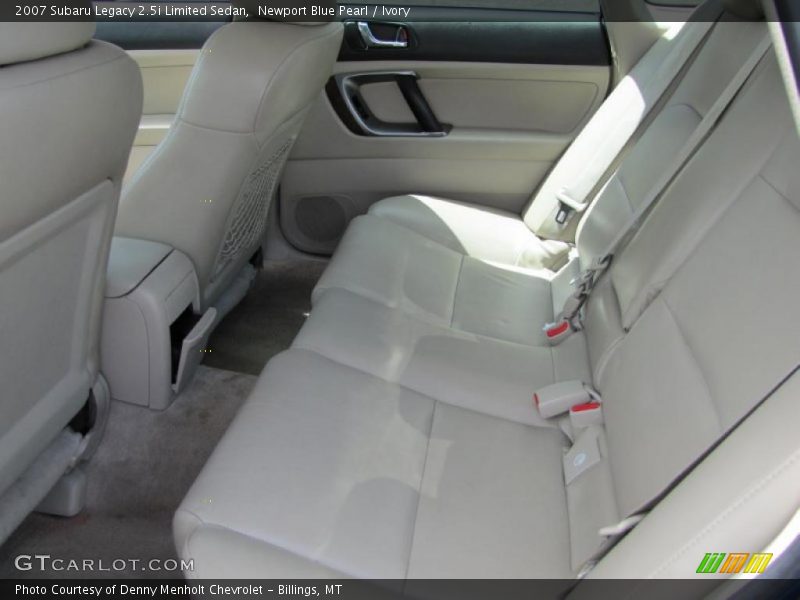 Newport Blue Pearl / Ivory 2007 Subaru Legacy 2.5i Limited Sedan