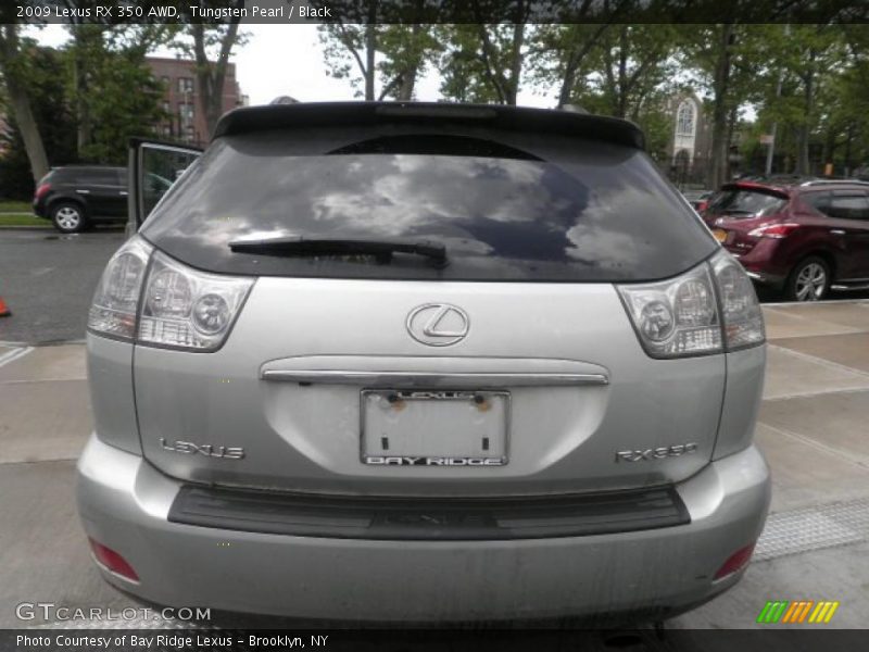 Tungsten Pearl / Black 2009 Lexus RX 350 AWD