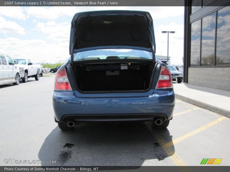 Newport Blue Pearl / Ivory 2007 Subaru Legacy 2.5i Limited Sedan