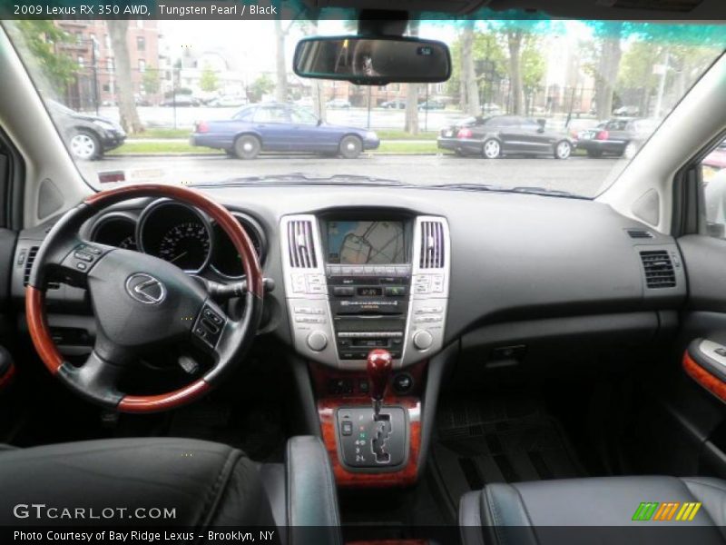 Tungsten Pearl / Black 2009 Lexus RX 350 AWD