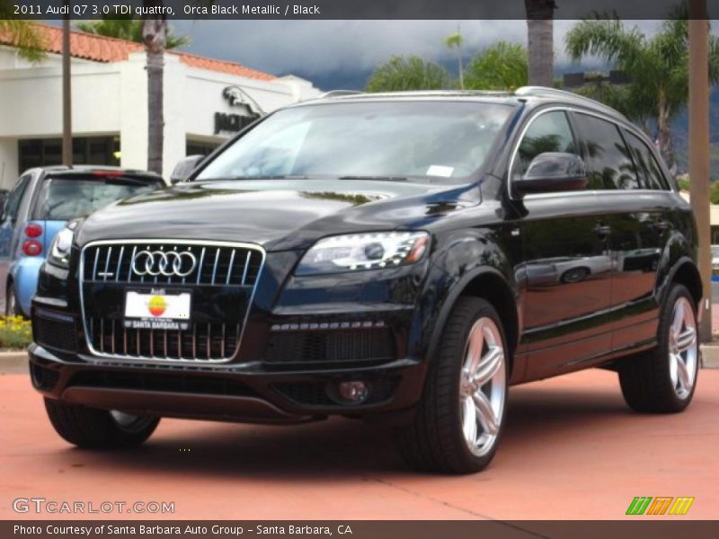 Orca Black Metallic / Black 2011 Audi Q7 3.0 TDI quattro