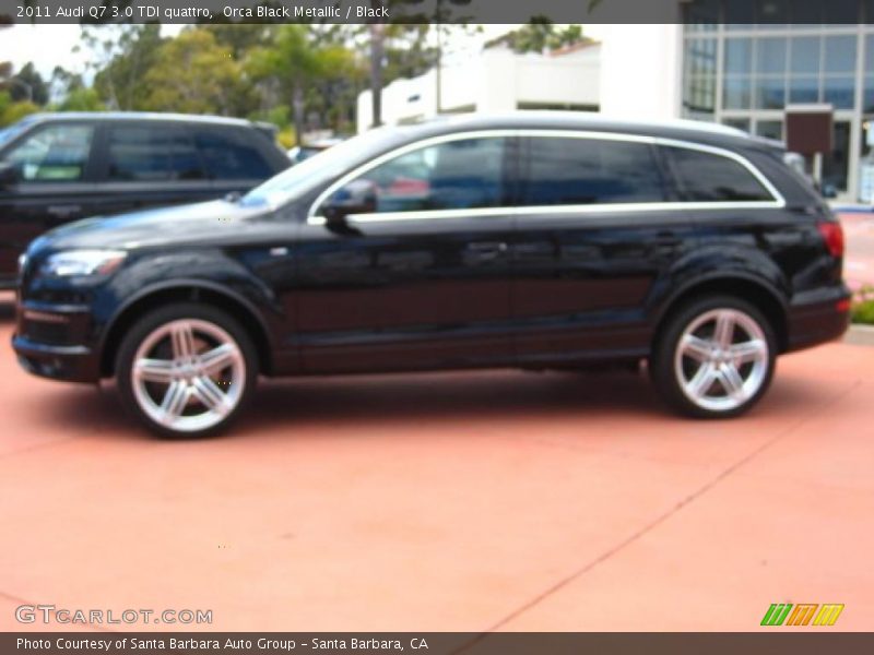 Orca Black Metallic / Black 2011 Audi Q7 3.0 TDI quattro