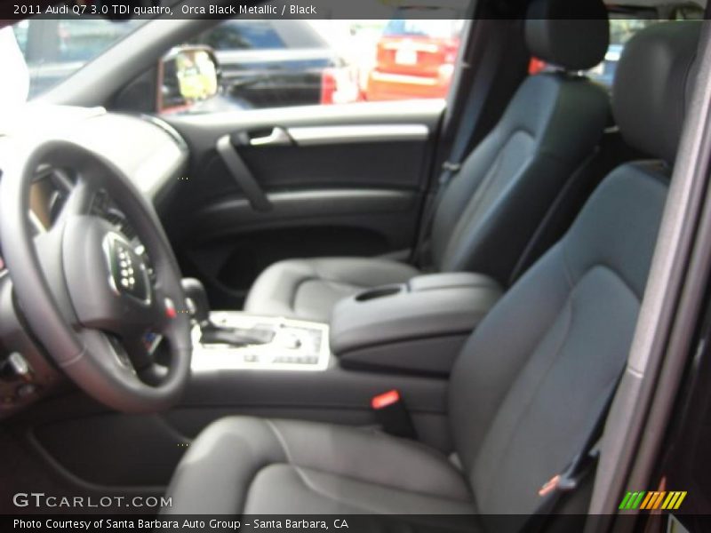 Orca Black Metallic / Black 2011 Audi Q7 3.0 TDI quattro