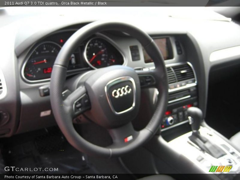 Orca Black Metallic / Black 2011 Audi Q7 3.0 TDI quattro