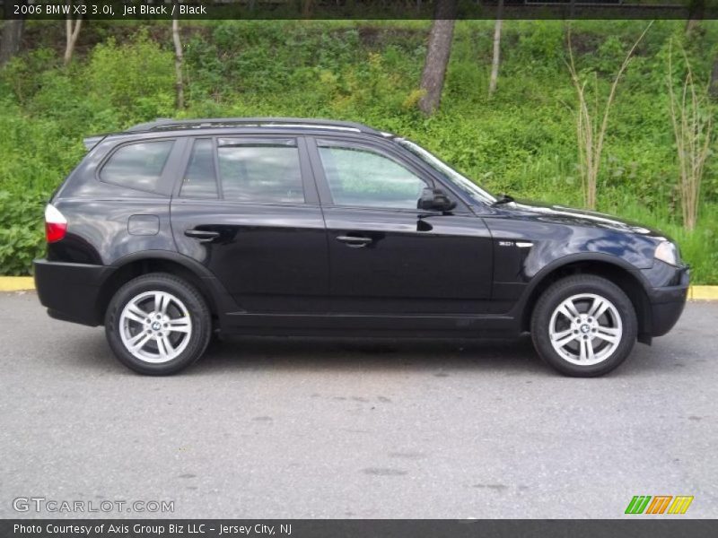 Jet Black / Black 2006 BMW X3 3.0i