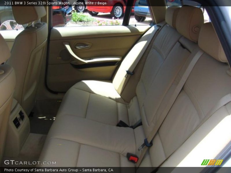 Alpine White / Beige 2011 BMW 3 Series 328i Sports Wagon