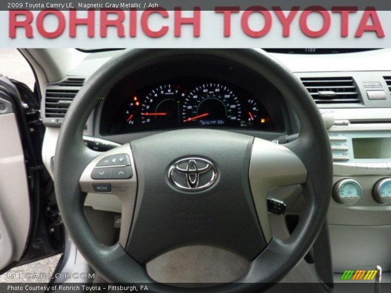 Magnetic Gray Metallic / Ash 2009 Toyota Camry LE