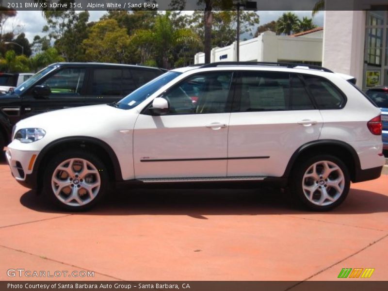  2011 X5 xDrive 35d Alpine White
