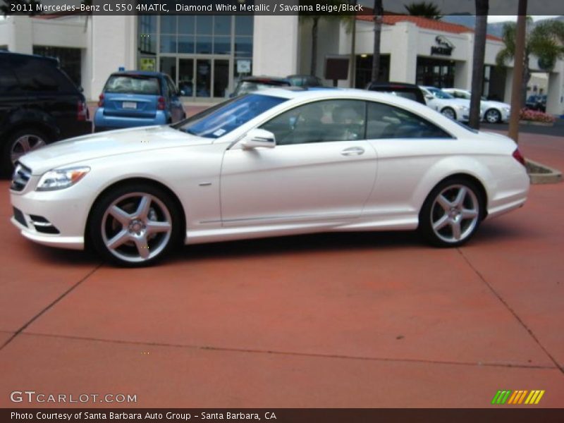  2011 CL 550 4MATIC Diamond White Metallic