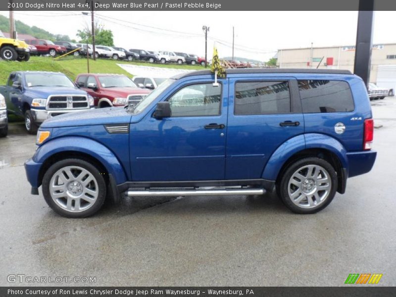  2010 Nitro Heat 4x4 Deep Water Blue Pearl