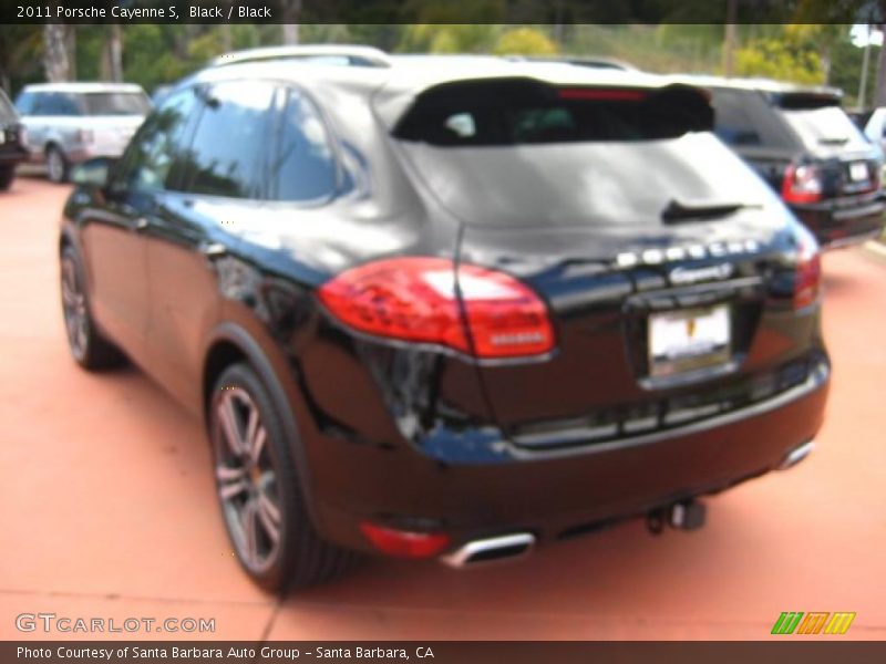 Black / Black 2011 Porsche Cayenne S
