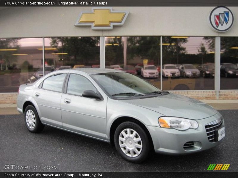 Bright Silver Metallic / Taupe 2004 Chrysler Sebring Sedan