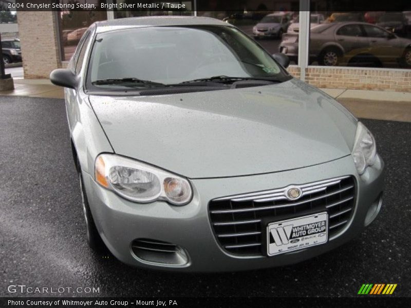 Bright Silver Metallic / Taupe 2004 Chrysler Sebring Sedan