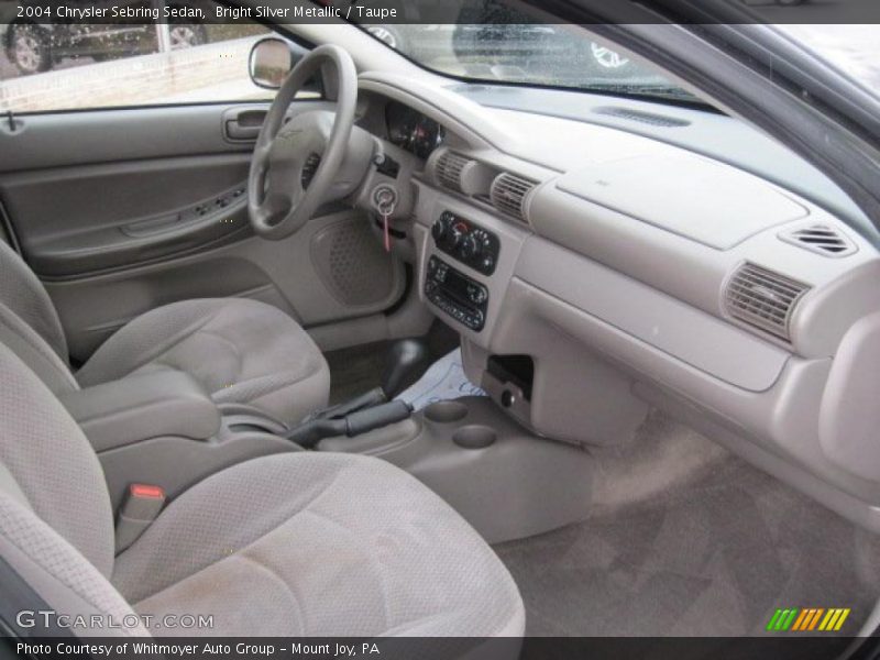 Bright Silver Metallic / Taupe 2004 Chrysler Sebring Sedan