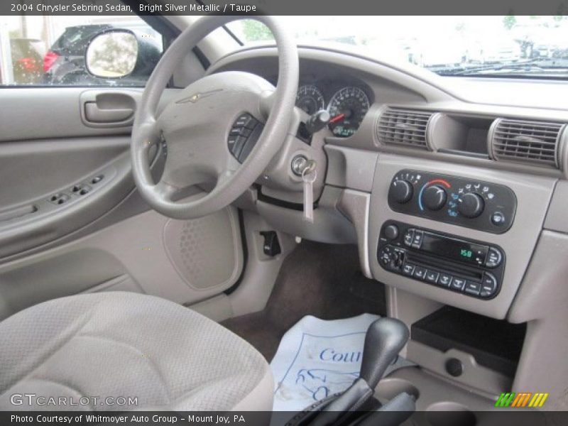 Bright Silver Metallic / Taupe 2004 Chrysler Sebring Sedan