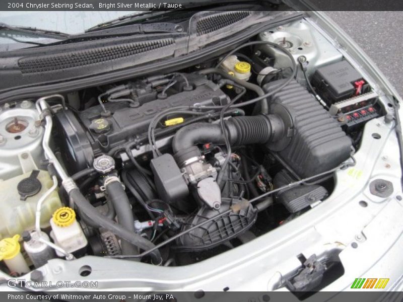 Bright Silver Metallic / Taupe 2004 Chrysler Sebring Sedan
