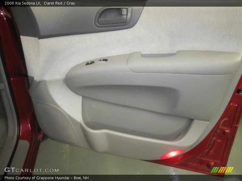 Claret Red / Gray 2006 Kia Sedona LX