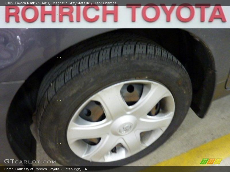 Magnetic Gray Metallic / Dark Charcoal 2009 Toyota Matrix S AWD