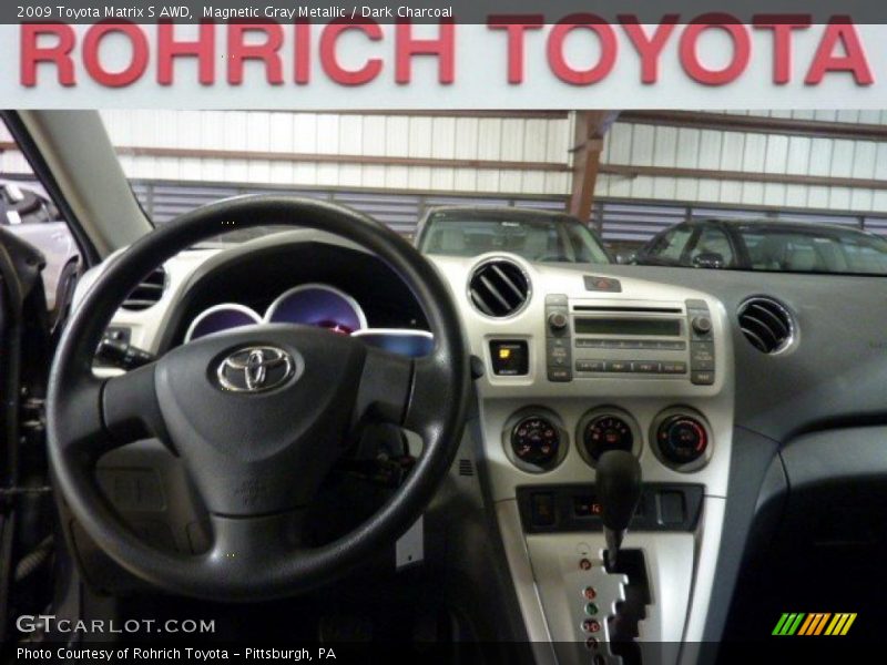 Magnetic Gray Metallic / Dark Charcoal 2009 Toyota Matrix S AWD