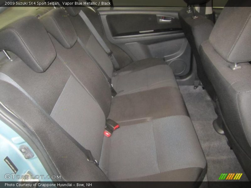 Vapor Blue Metallic / Black 2009 Suzuki SX4 Sport Sedan
