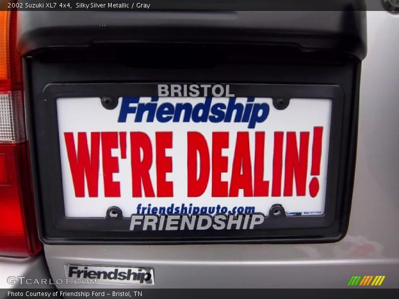 Silky Silver Metallic / Gray 2002 Suzuki XL7 4x4